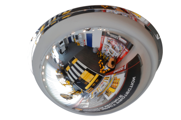 Spherical industrial mirror 360° 125 cm